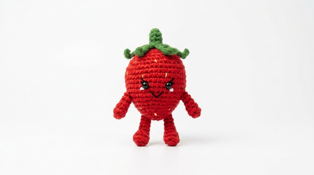 Crochet Sweet Strawberry Pattern