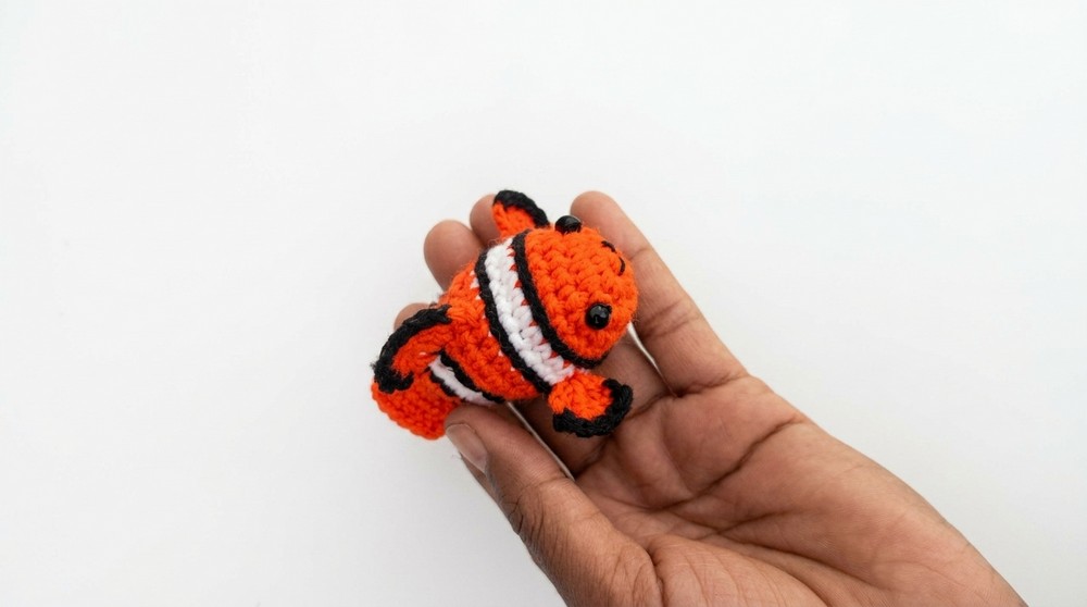 Crochet Fish Keychain Pattern