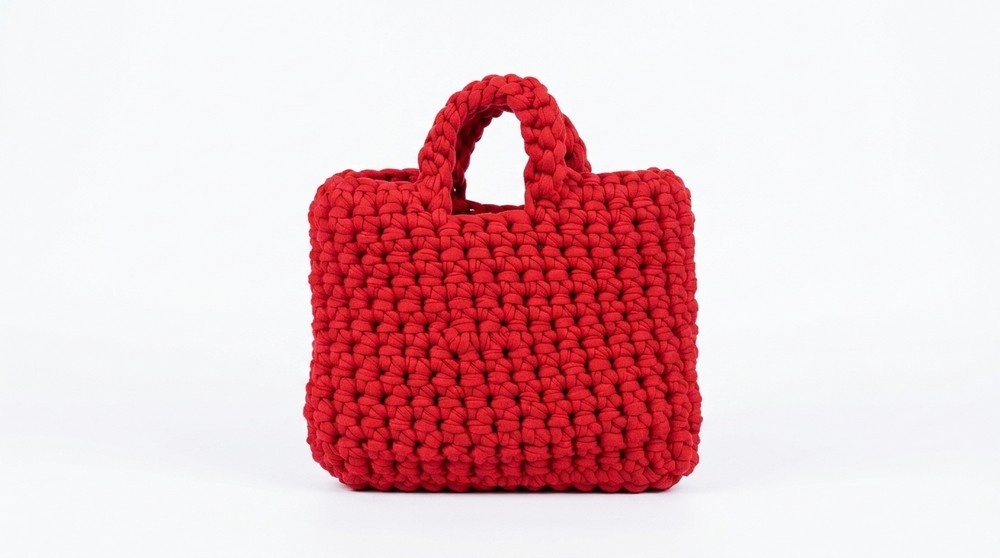 Crochet Mini T-shirt Yarn Bag Pattern