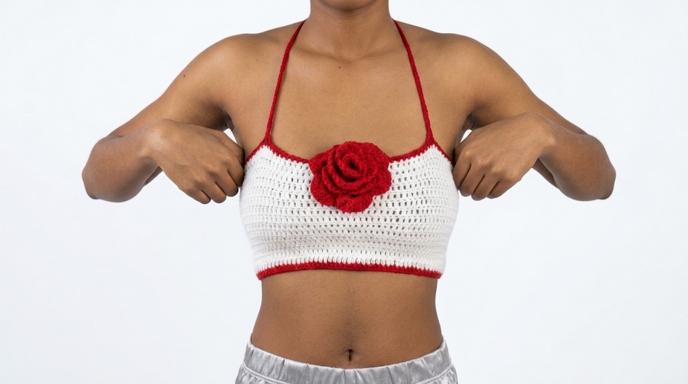 Crochet Rose Top Pattern