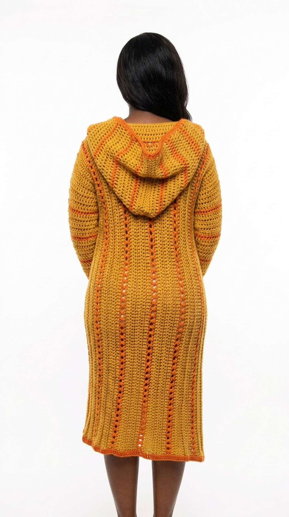 Crochet Hooded Cardigan Pattern