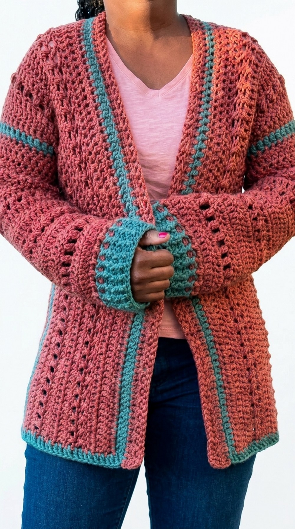 Crochet Long Cardigan Pattern
