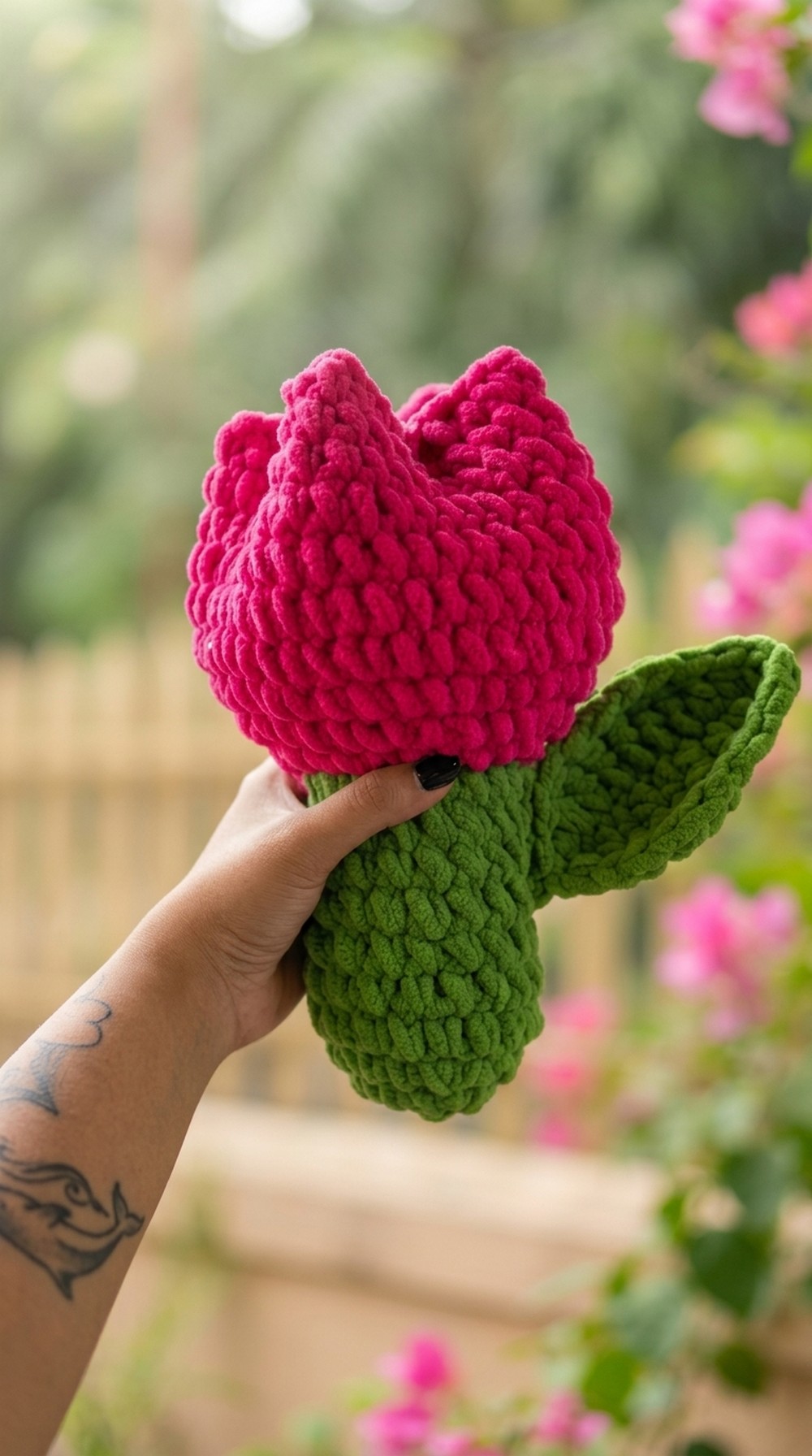 Crochet Chunky Tulip Pattern