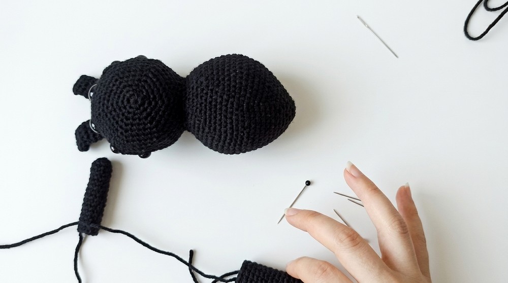 Crochet Spider Amigurumi Pattern