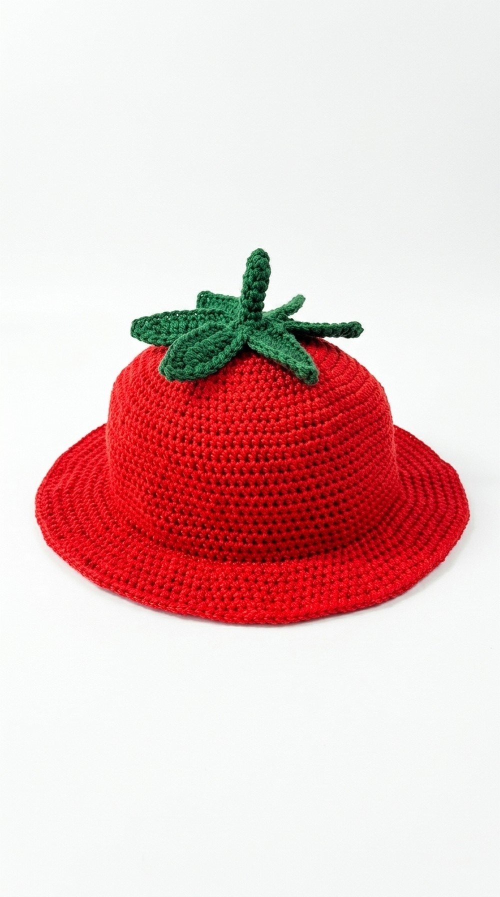 Crochet Tomato Bucket Hat Pattern