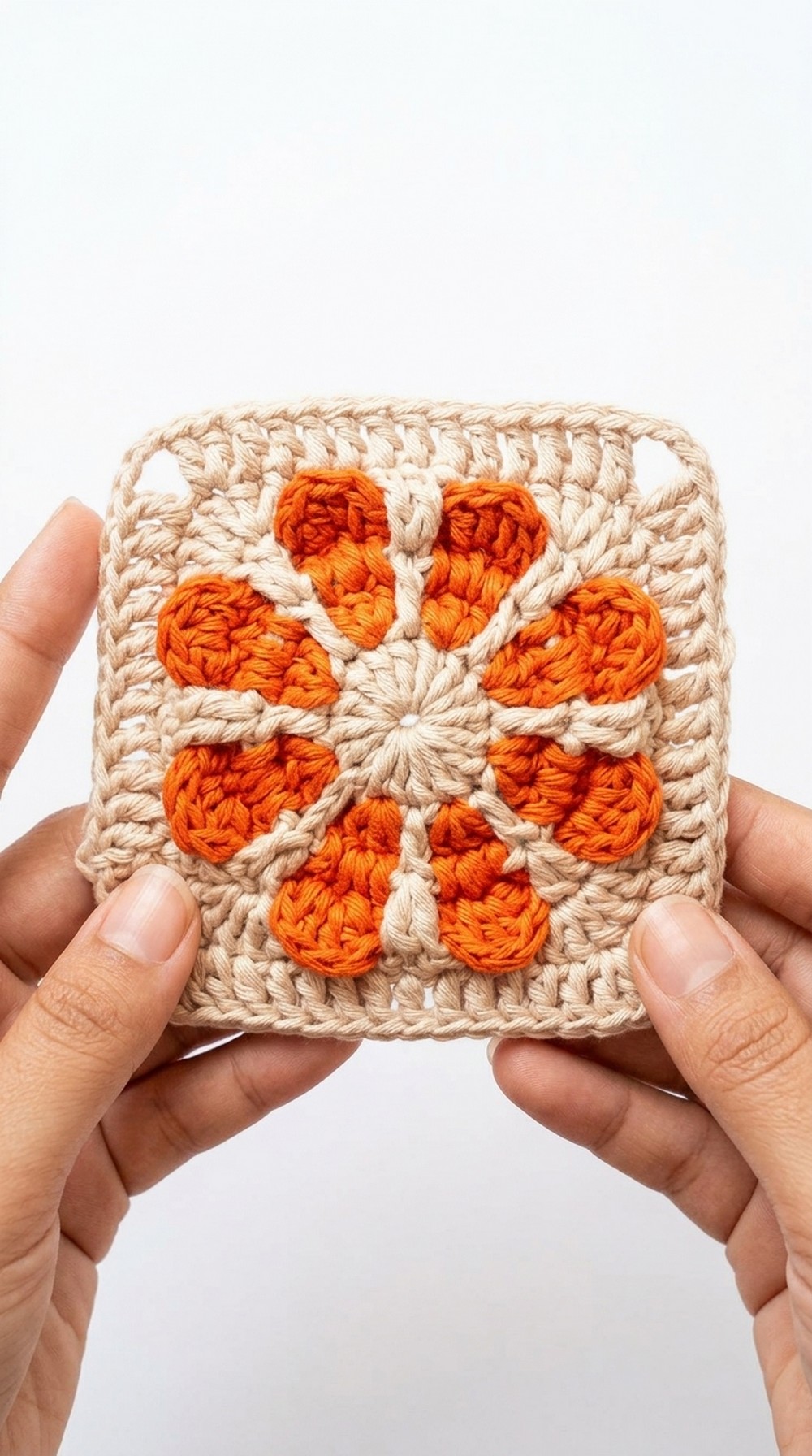 Crochet Flower Granny Square Pattern