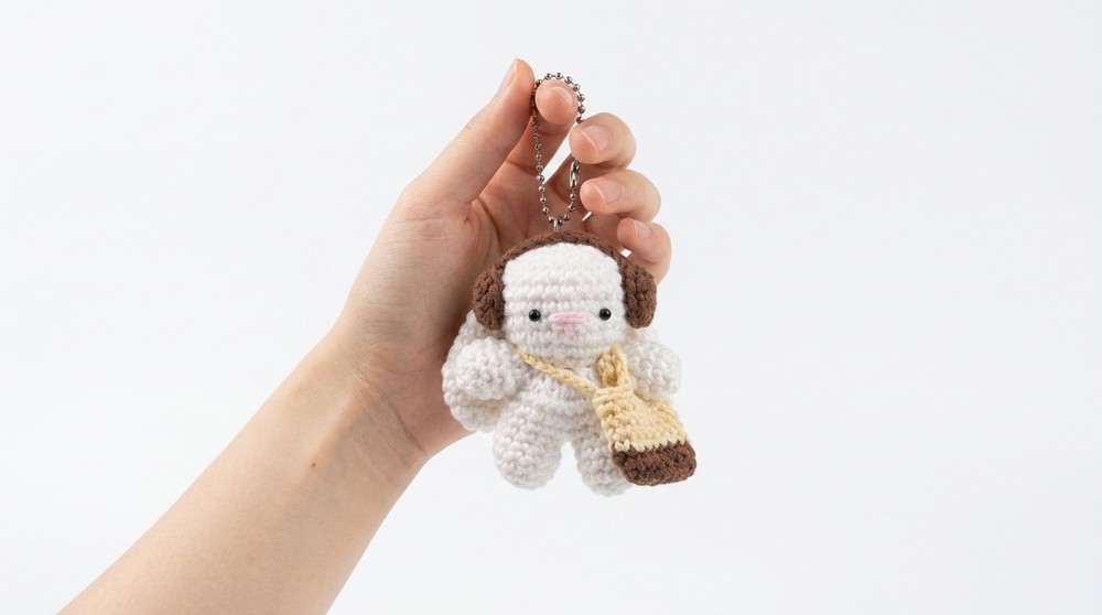 Crochet Mini Bunny Charm Pattern
