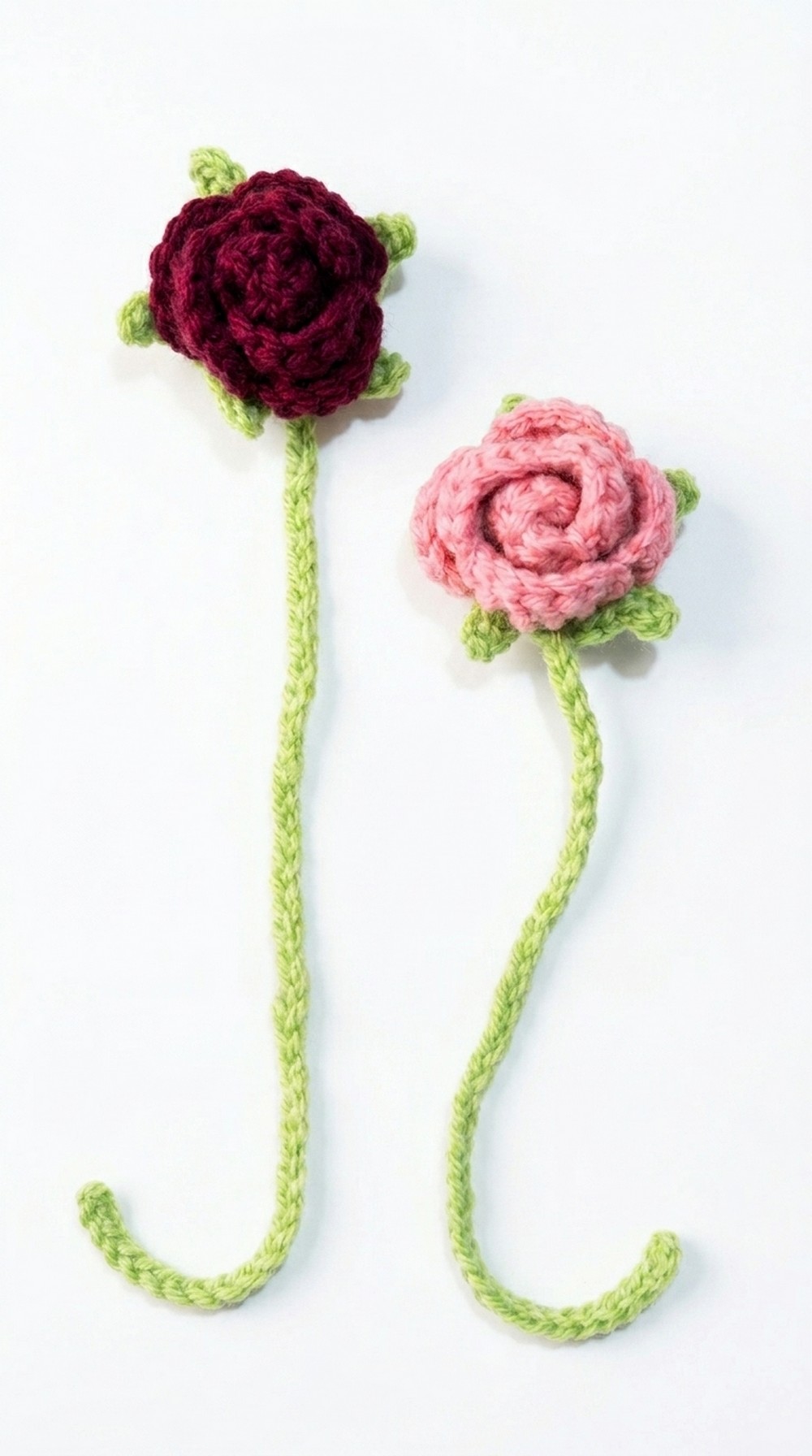 Crochet Rose Bookmark Pattern