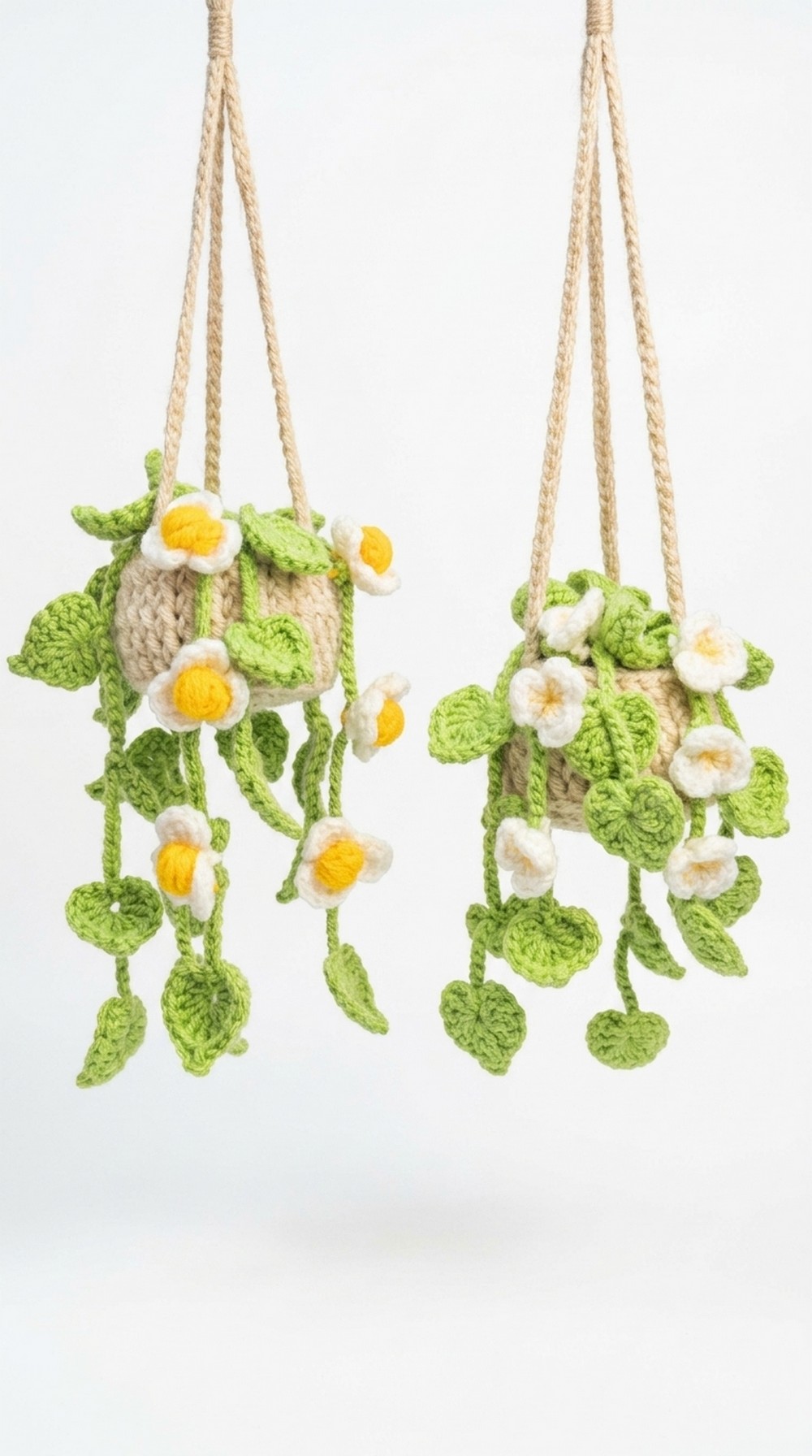 Crochet Hanging Plant Pot Home Decor Pattern