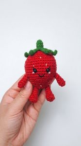 Crochet Sweet Strawberry Pattern