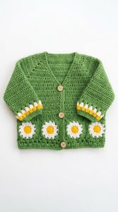Crochet Baby Cardigan Pattern