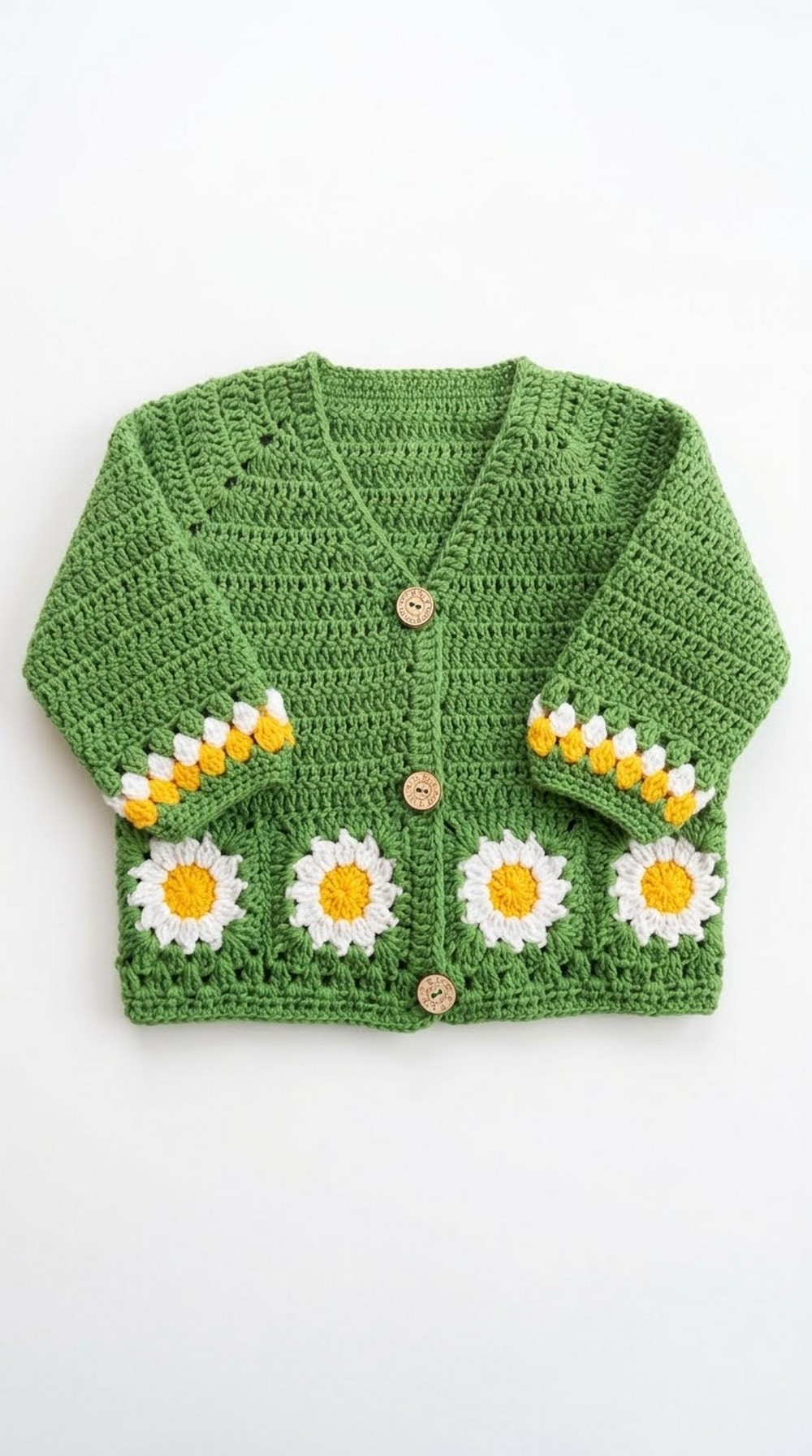 Crochet Baby Cardigan Pattern