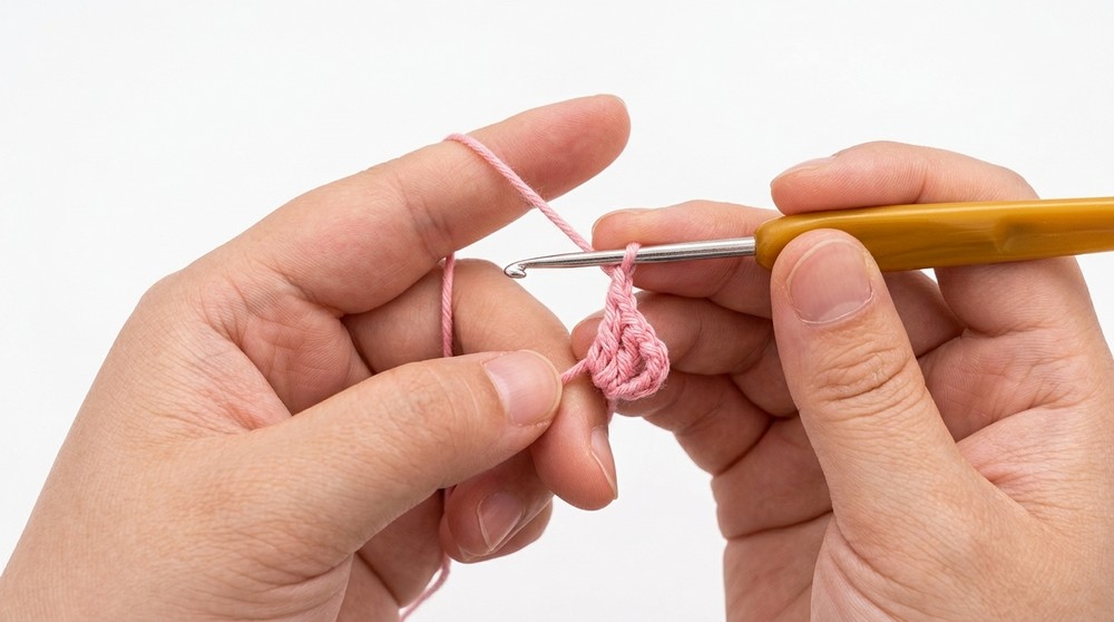Crochet Flower Drawstring Bag Pattern