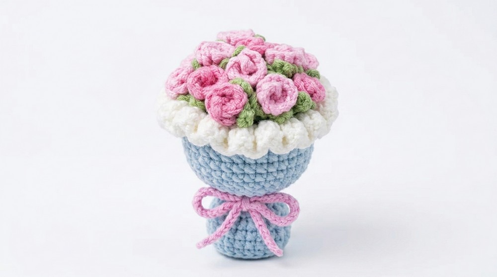 Crochet Flower Bouquet Pattern