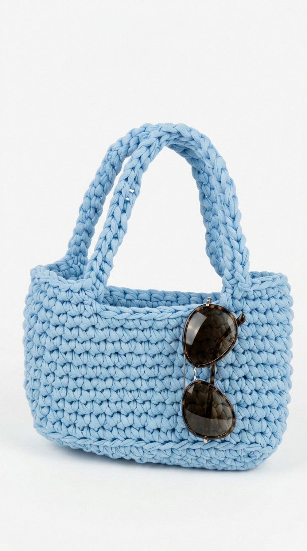 Crochet T-shirt Yarn Bag Pattern