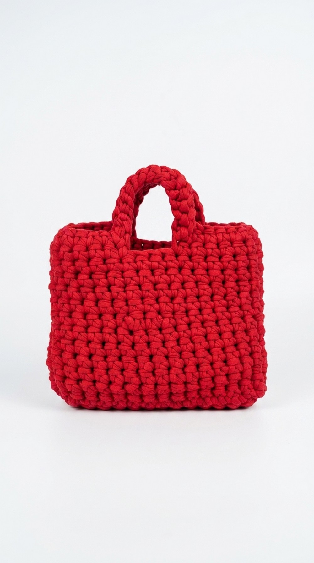 Crochet Mini T-shirt Yarn Bag Pattern