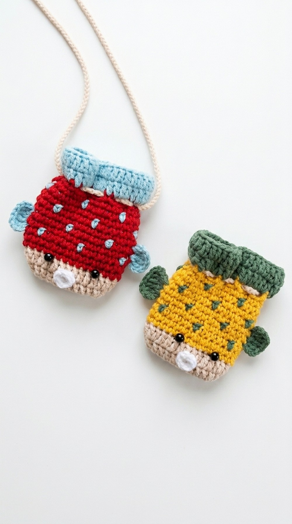 Crochet Fish Pouch Pattern