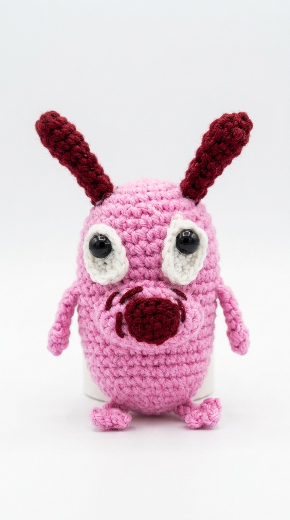 Crochet Courage The Cowardly Dog Pattern