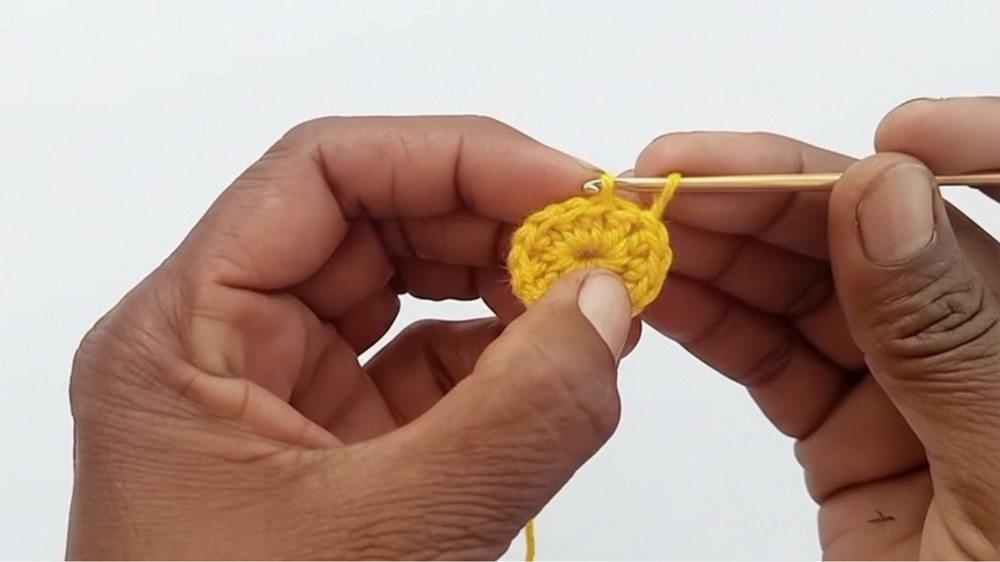 Crochet Teddy Bear Lion Keychain Pattern