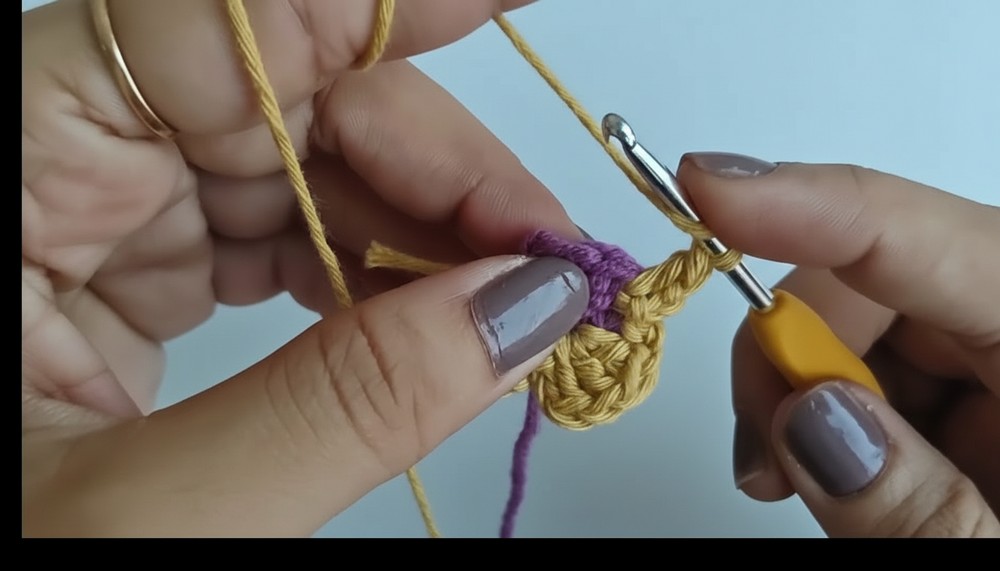 Crochet Flower Bag Pouch Pattern