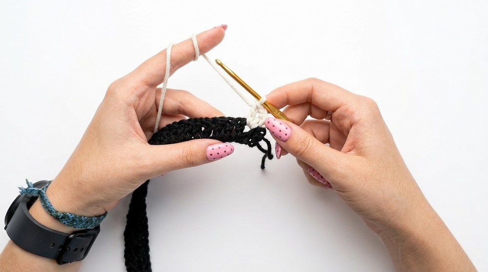 Crochet Scrunchie Pattern