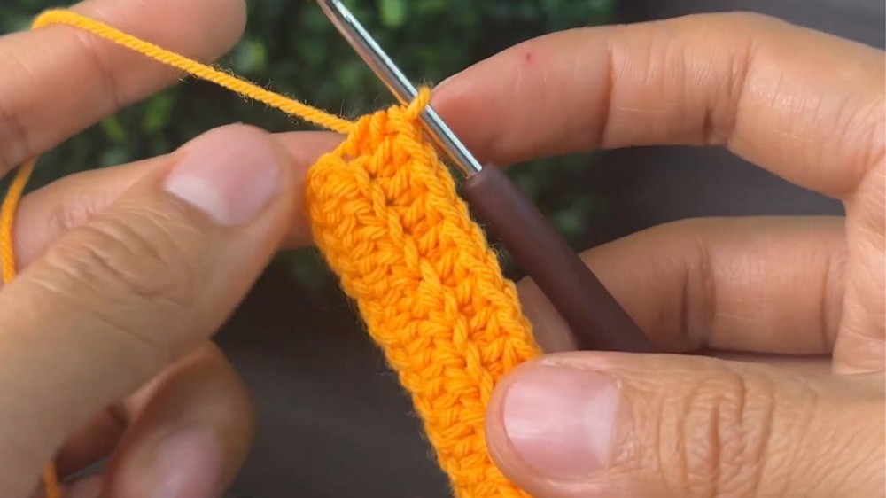Crochet Pumpkin Keychain Pattern