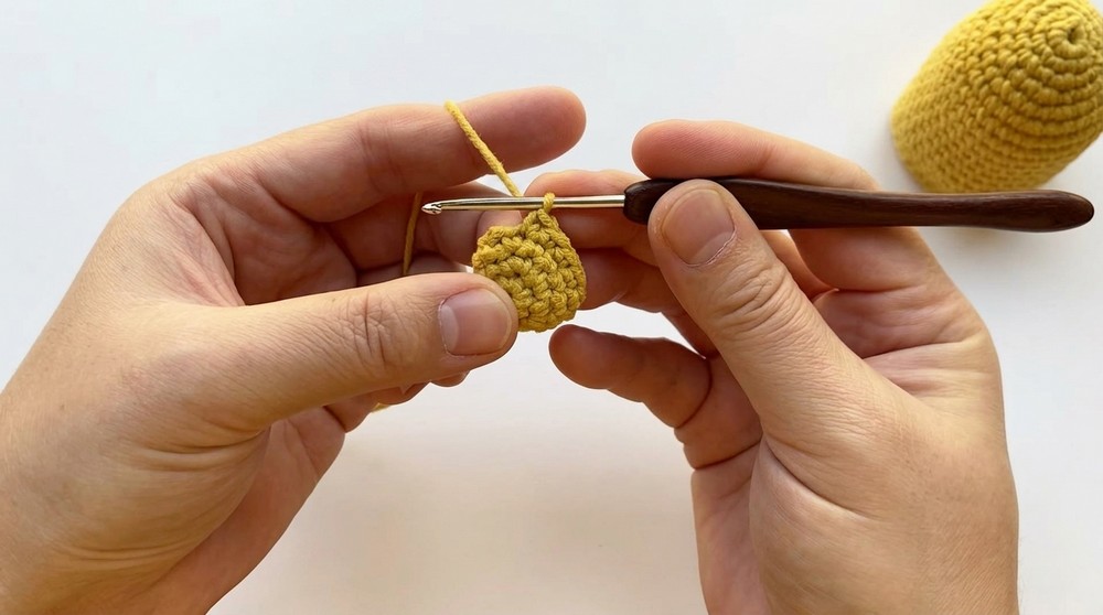 Crochet Bear Key Holder Pattern
