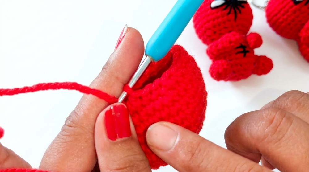 Crochet Mini Spiderman Pattern