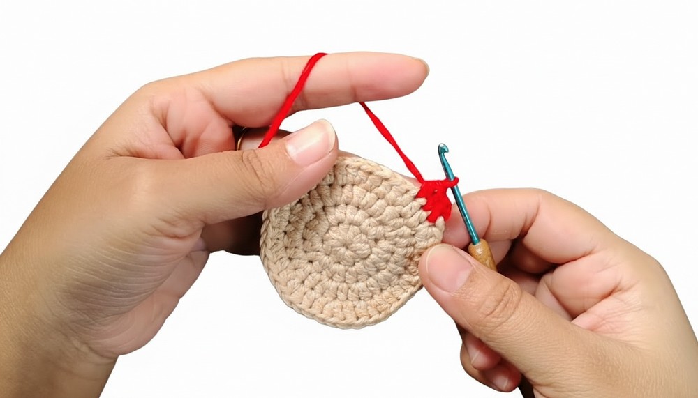 Crochet Apple Airpod Case Pattern