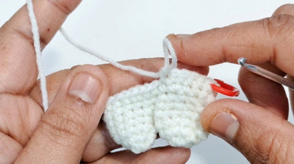 Crochet Teddy Bear Keychain Pattern