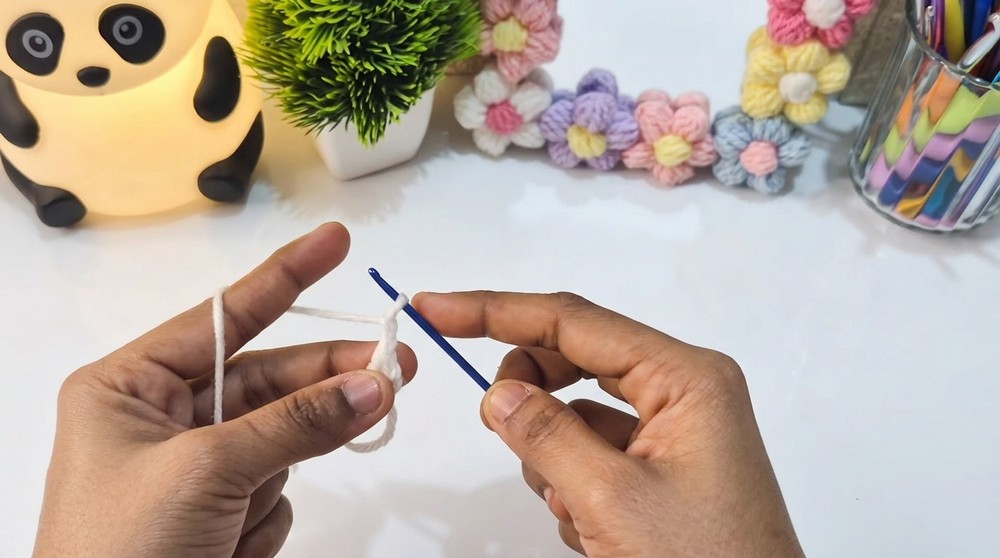 Crochet Butterfly Keychain Pattern