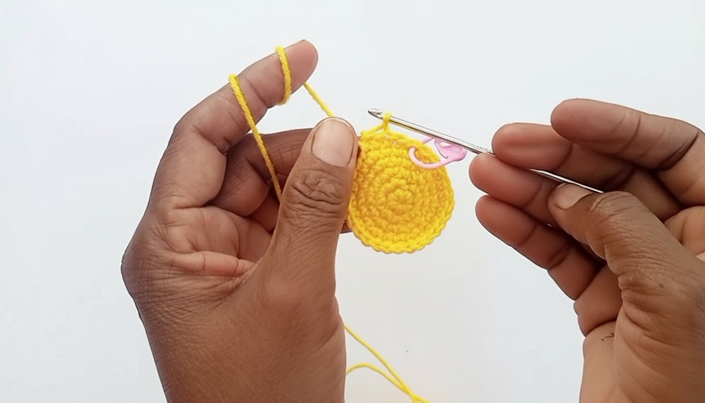 Crochet Teddy Bear Lion Keychain Pattern