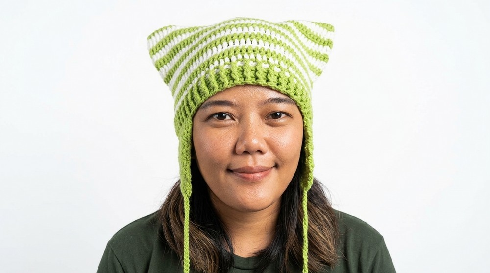 Crochet Cat Hat Pattern