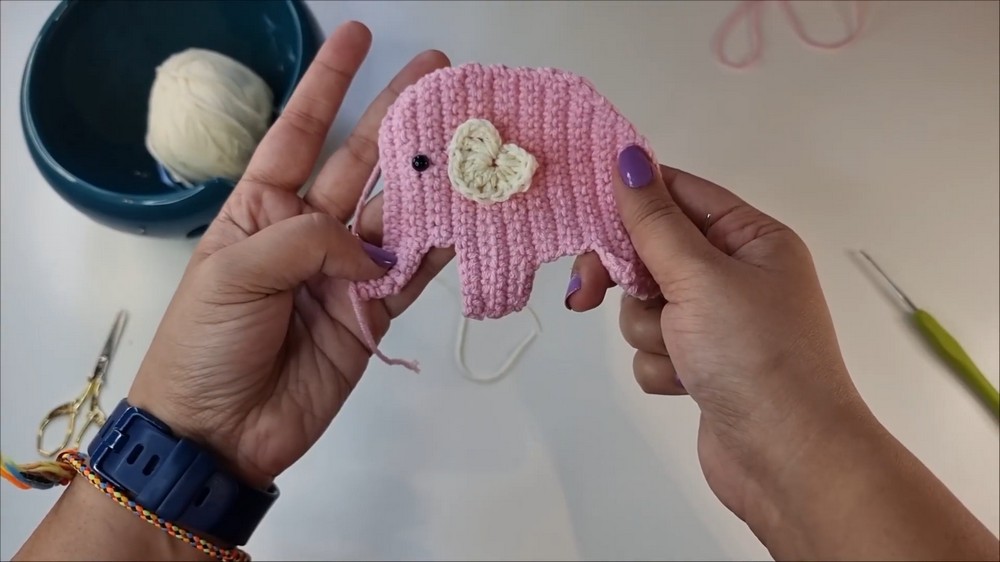 Crochet Elephant Amigurumi Pattern