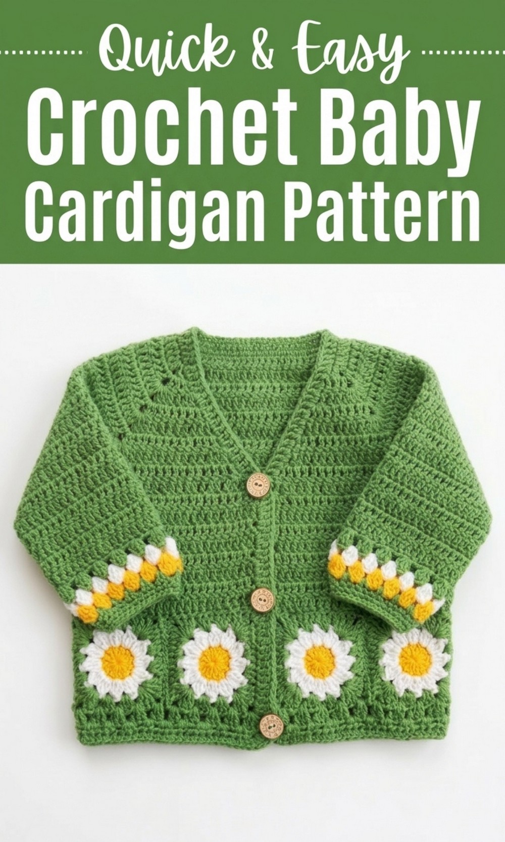 Crochet Baby Cardigan Pattern