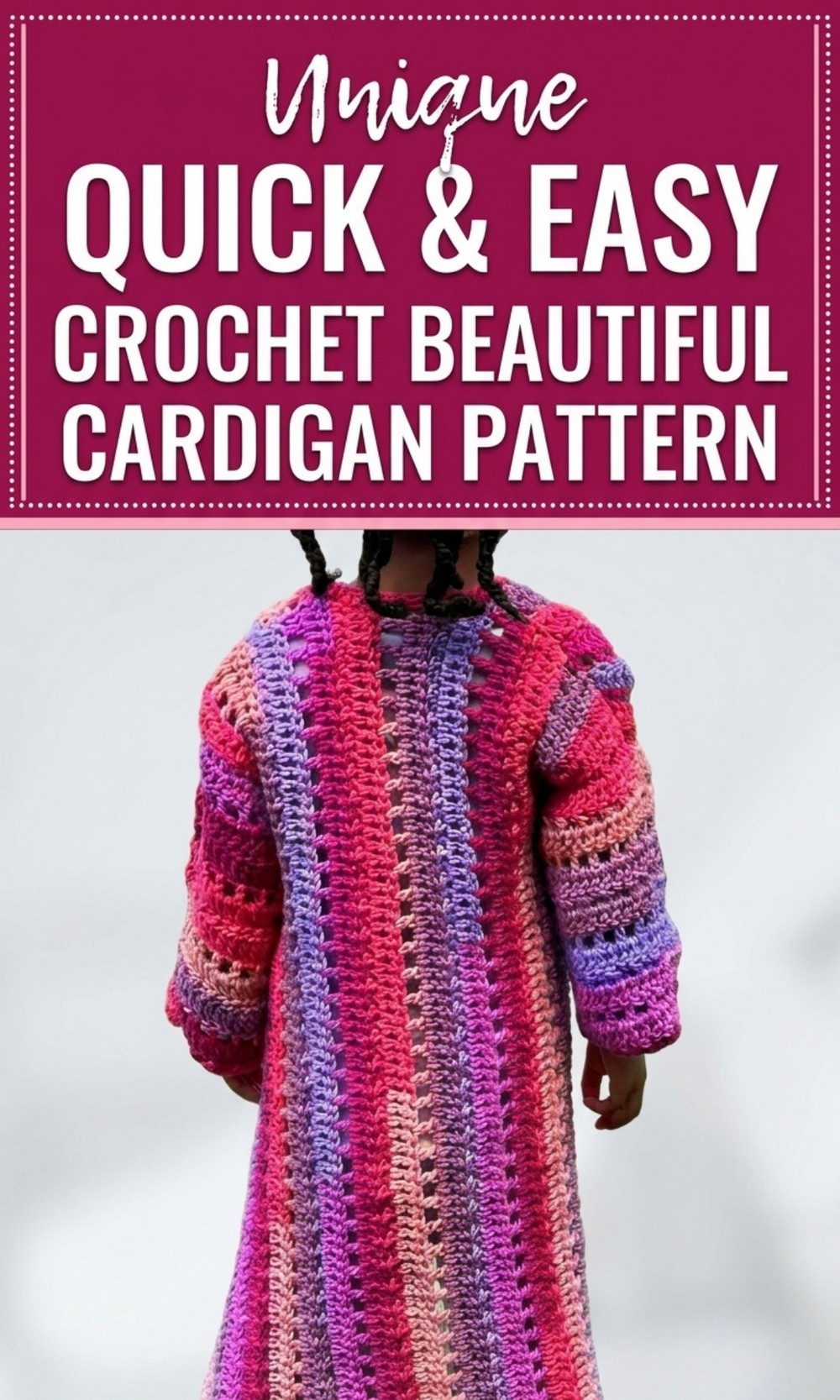 Crochet Beautiful Cardigan Pattern