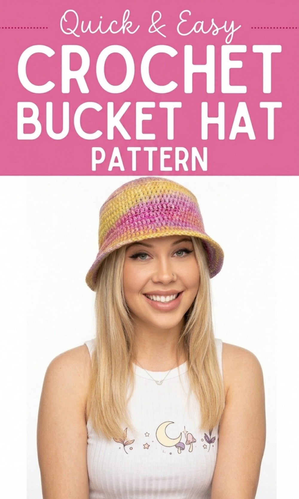 Crochet Bucket Hat Pattern