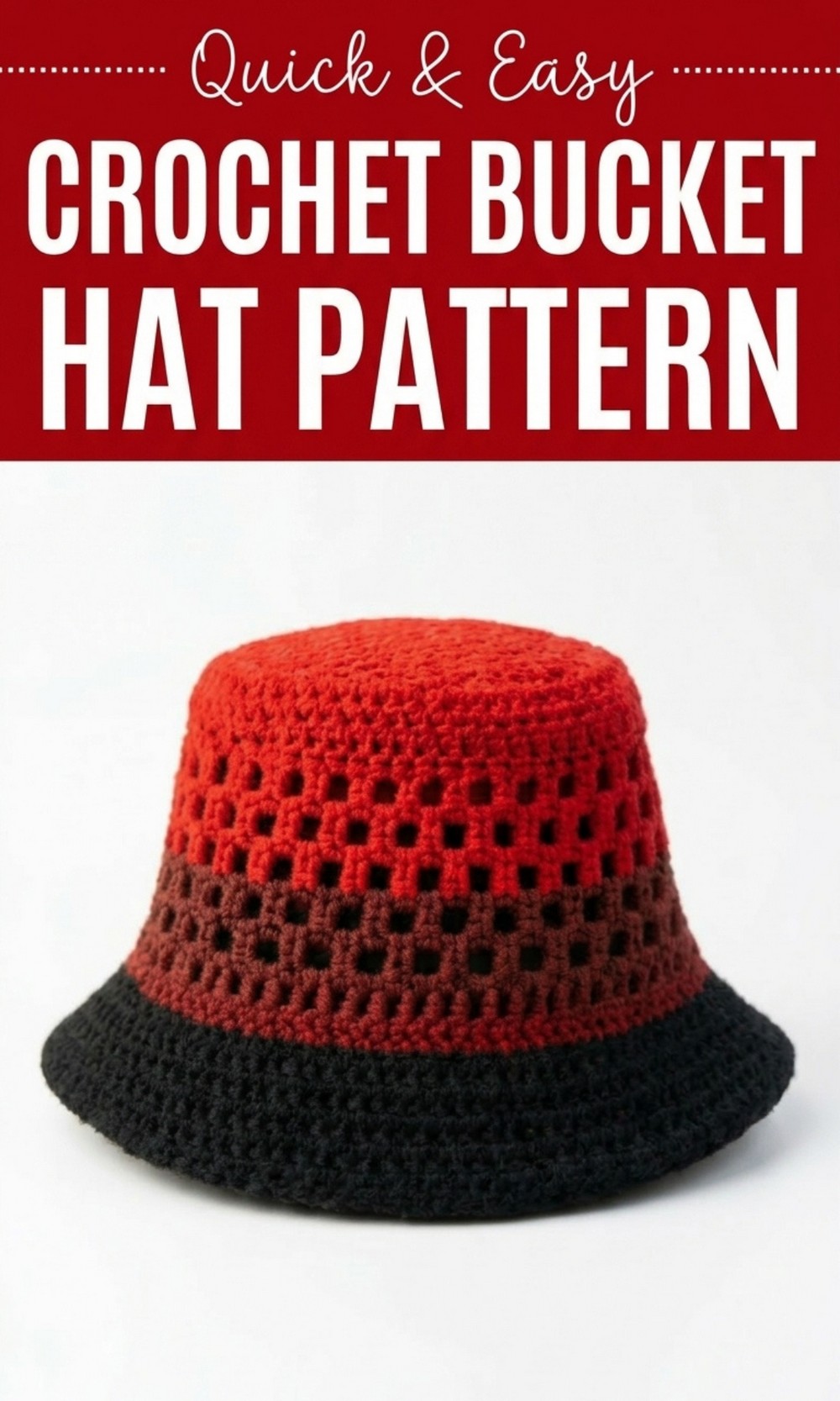 Crochet Bucket Hat Pattern