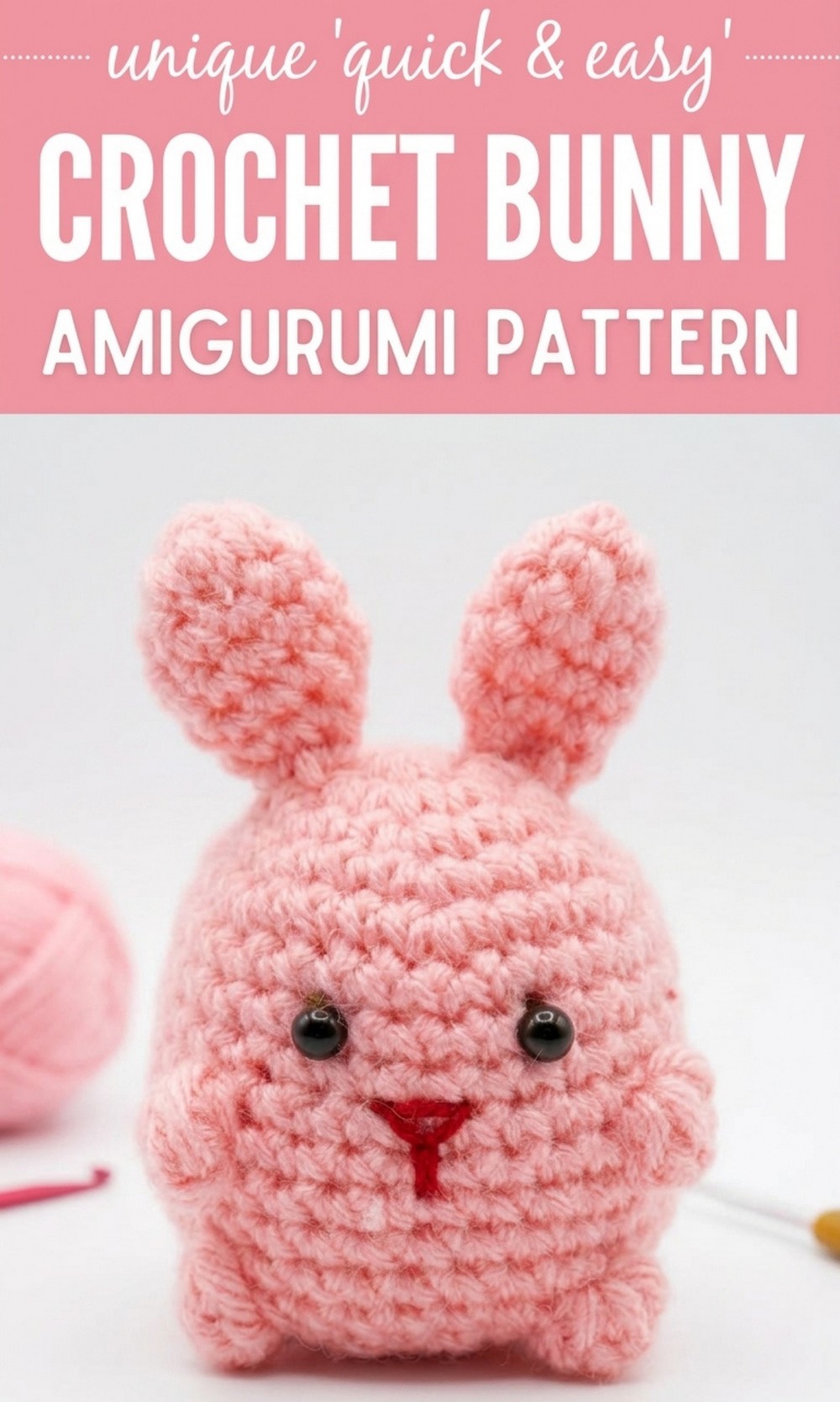 Crochet Bunny Amigurumi Pattern