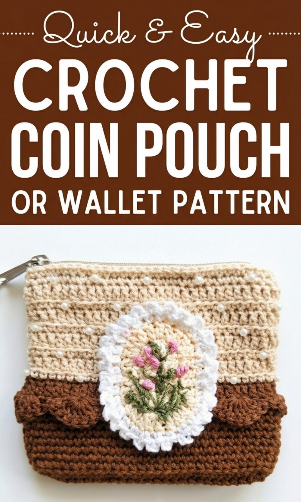 Crochet Coin Pouch Or Wallet Pattern