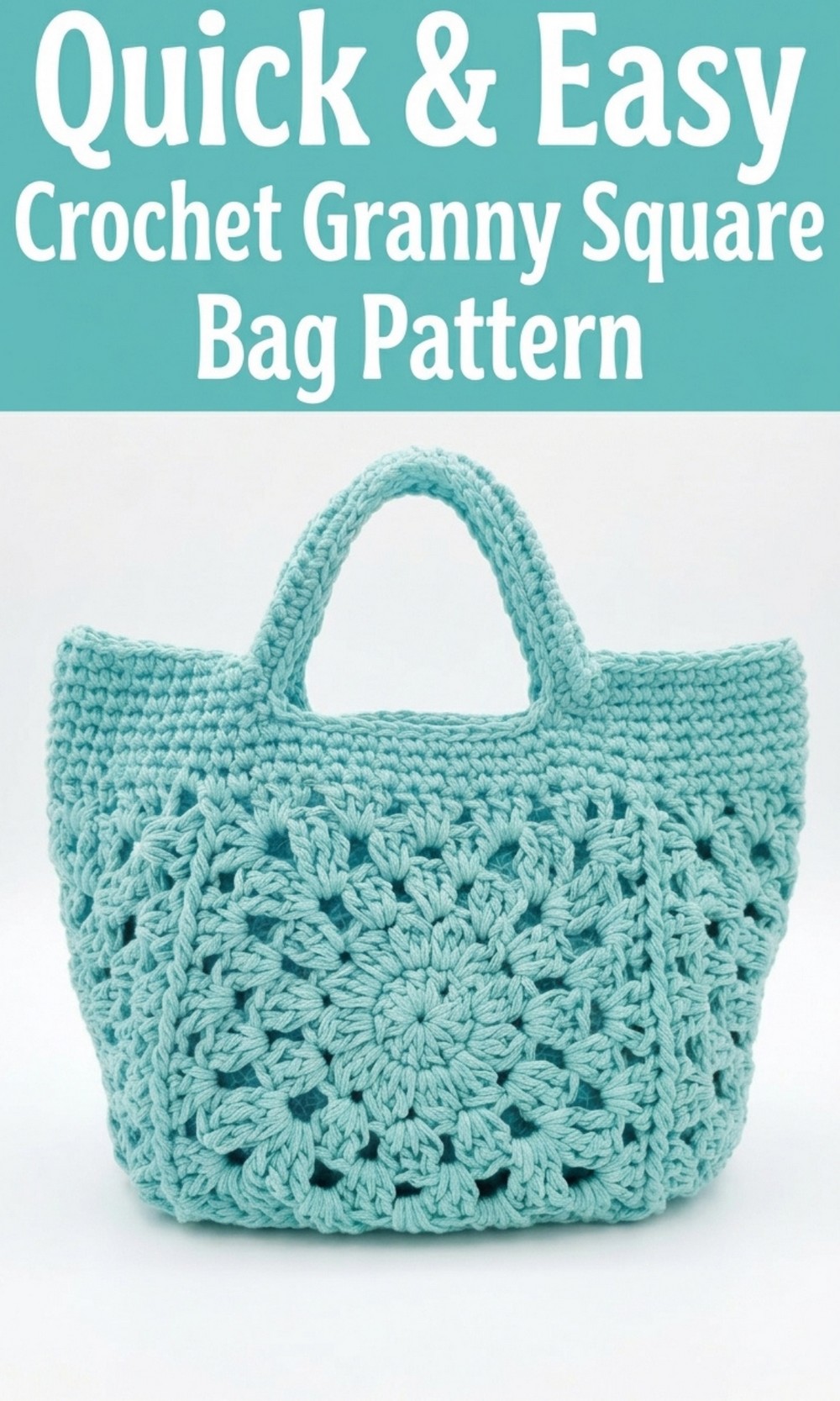 Crochet Granny Square Bag Pattern