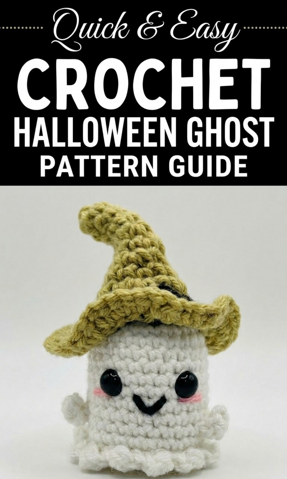 Crochet Halloween Ghost Pattern