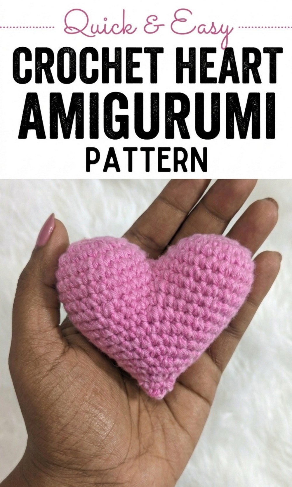 Crochet Heart Amigurumi Pattern