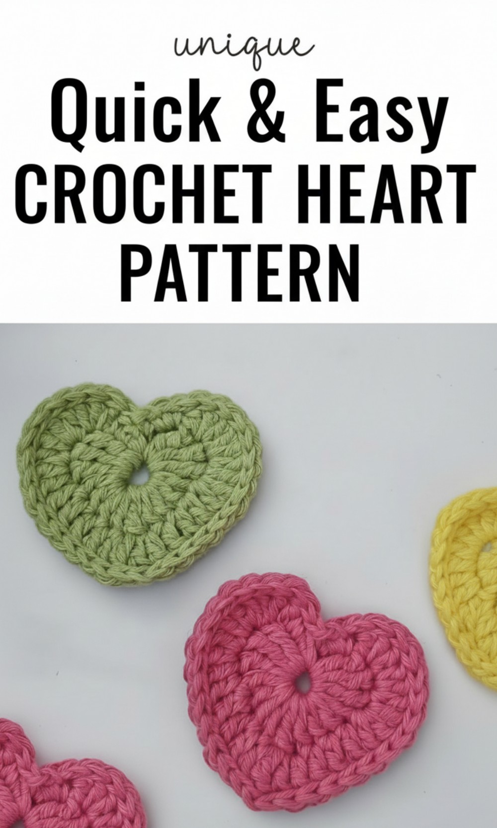Crochet Heart Pattern
