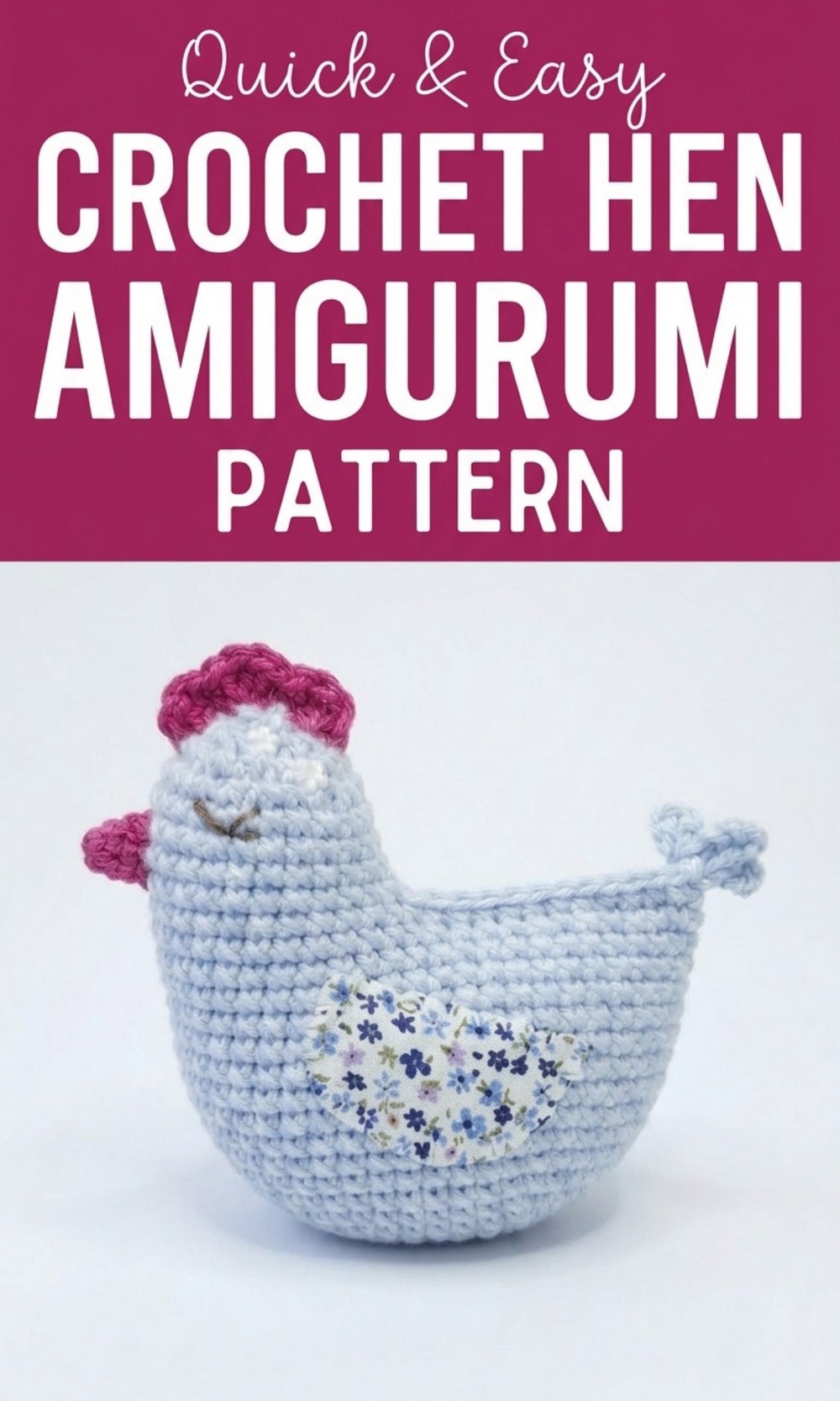 Crochet Hen Amigurumi Pattern
