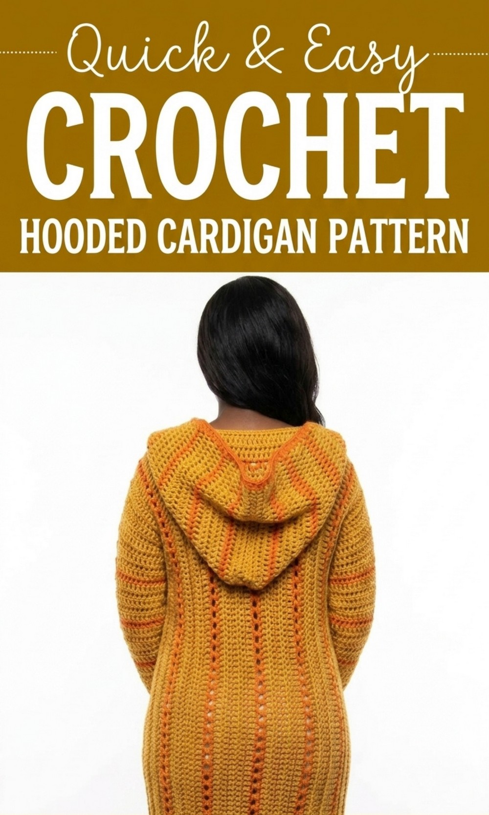Crochet Hooded Cardigan Pattern