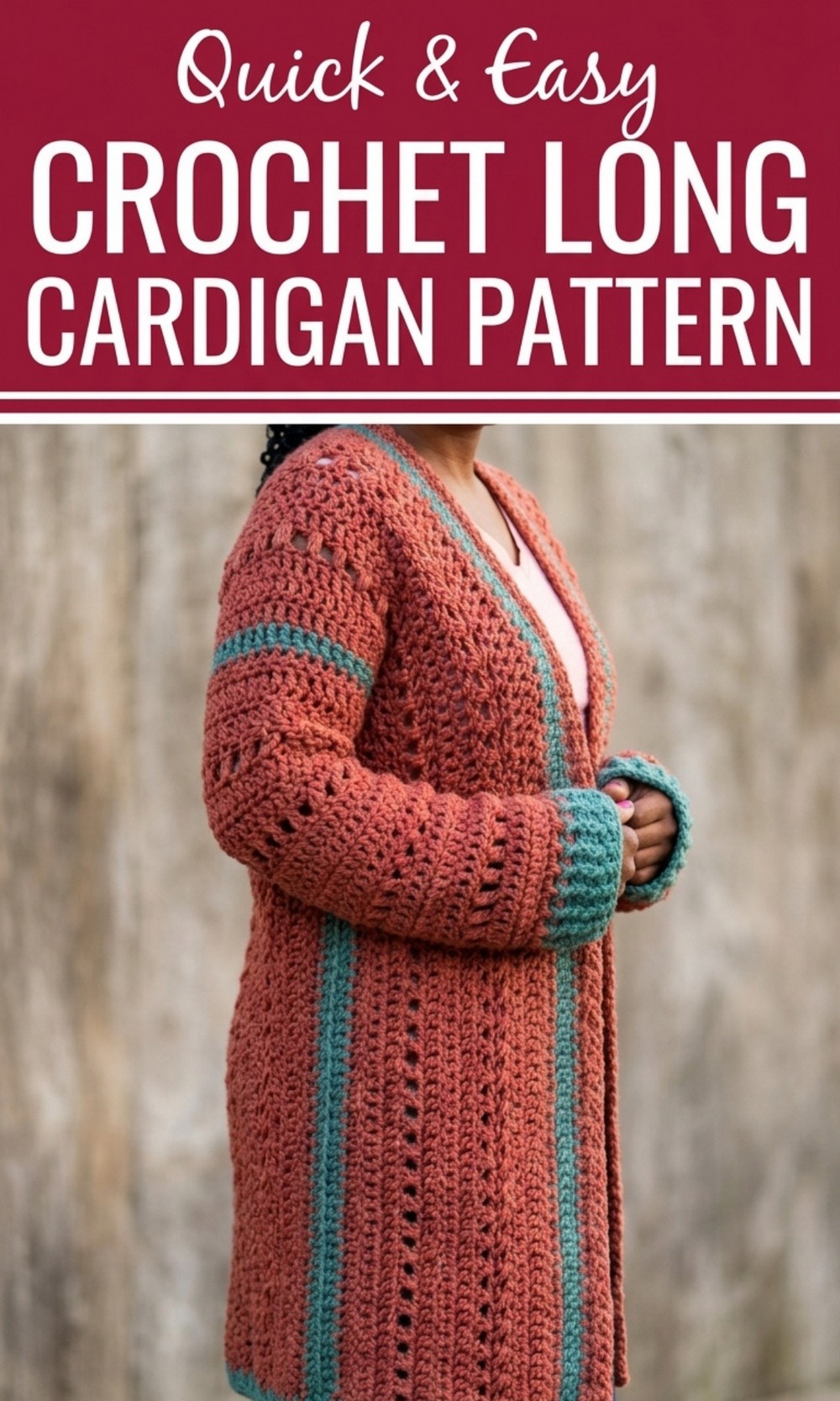 Crochet Long Cardigan Pattern