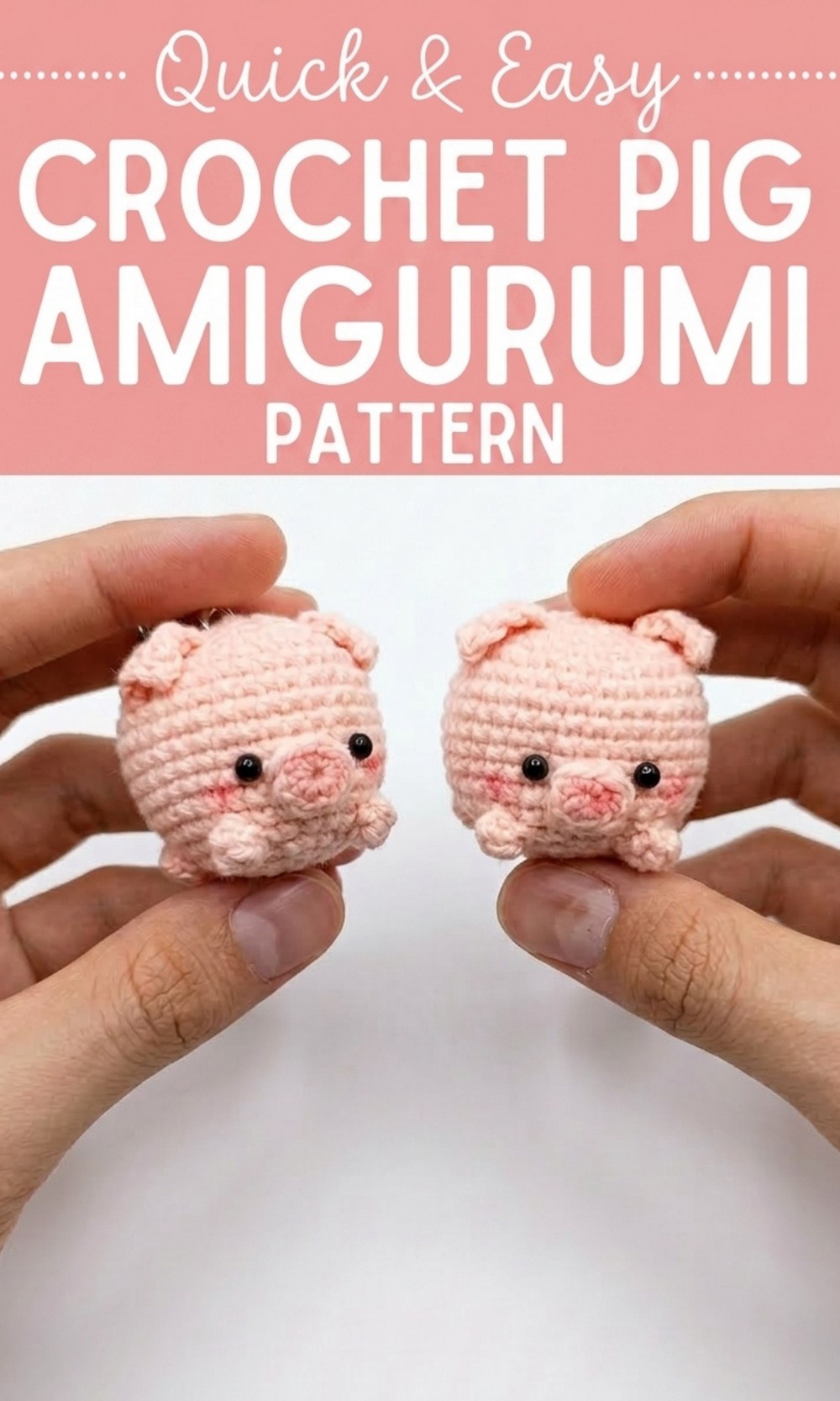 Crochet Pig Amigurumi Pattern