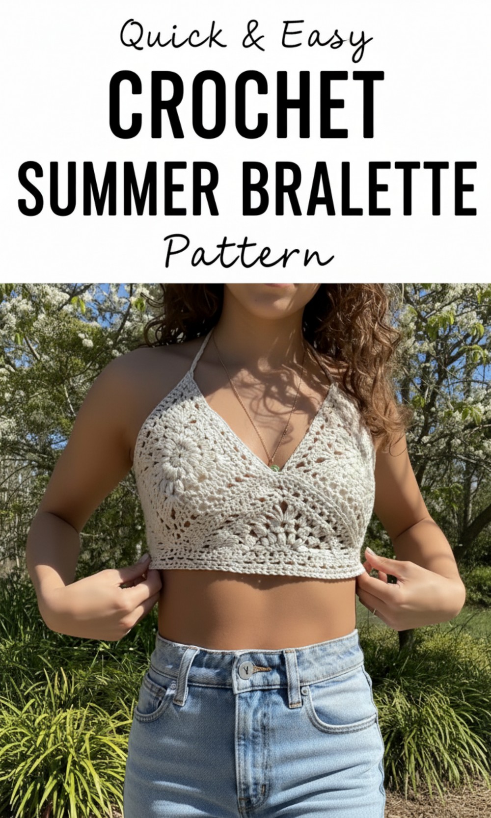 Crochet Summer Bralette Pattern