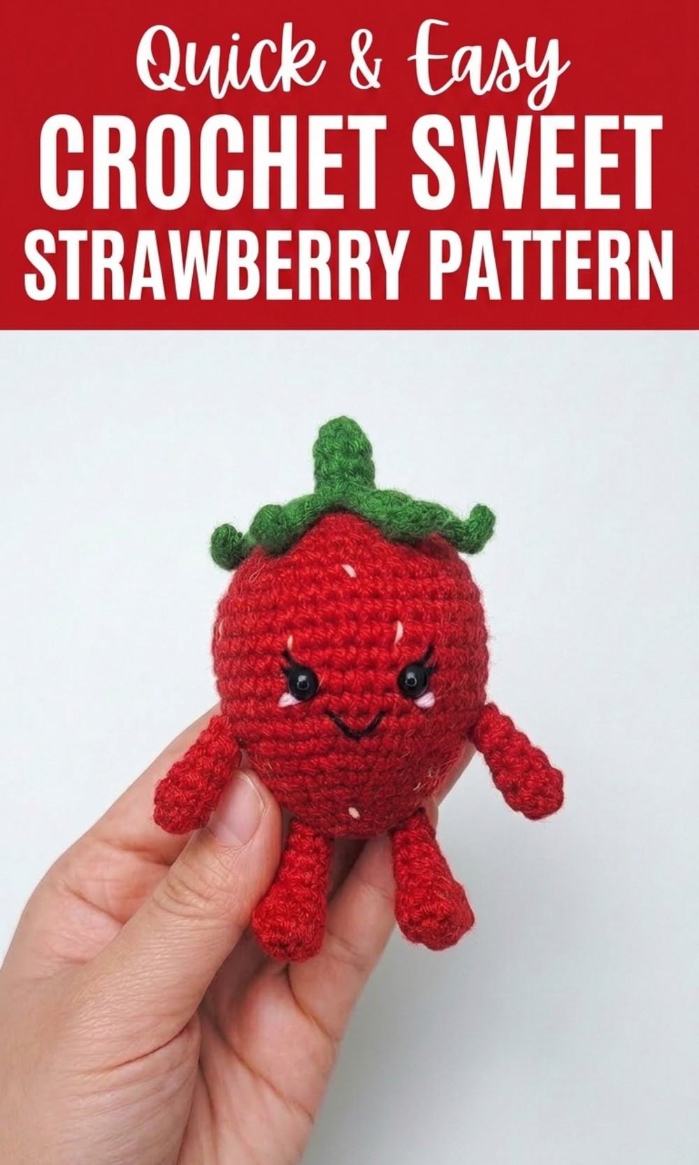 Crochet Sweet Strawberry Pattern
